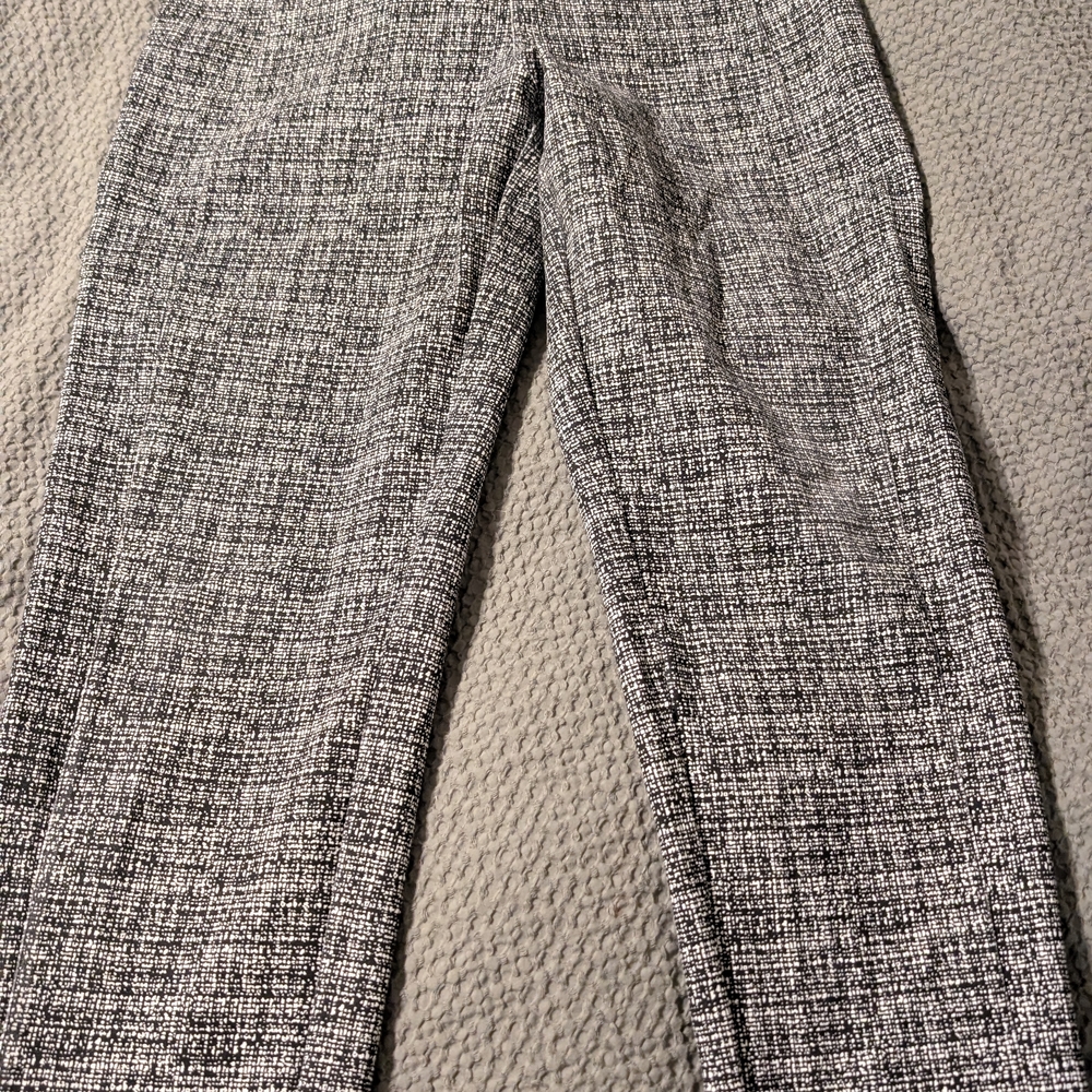 Liverpool Black and White Tweed Pants